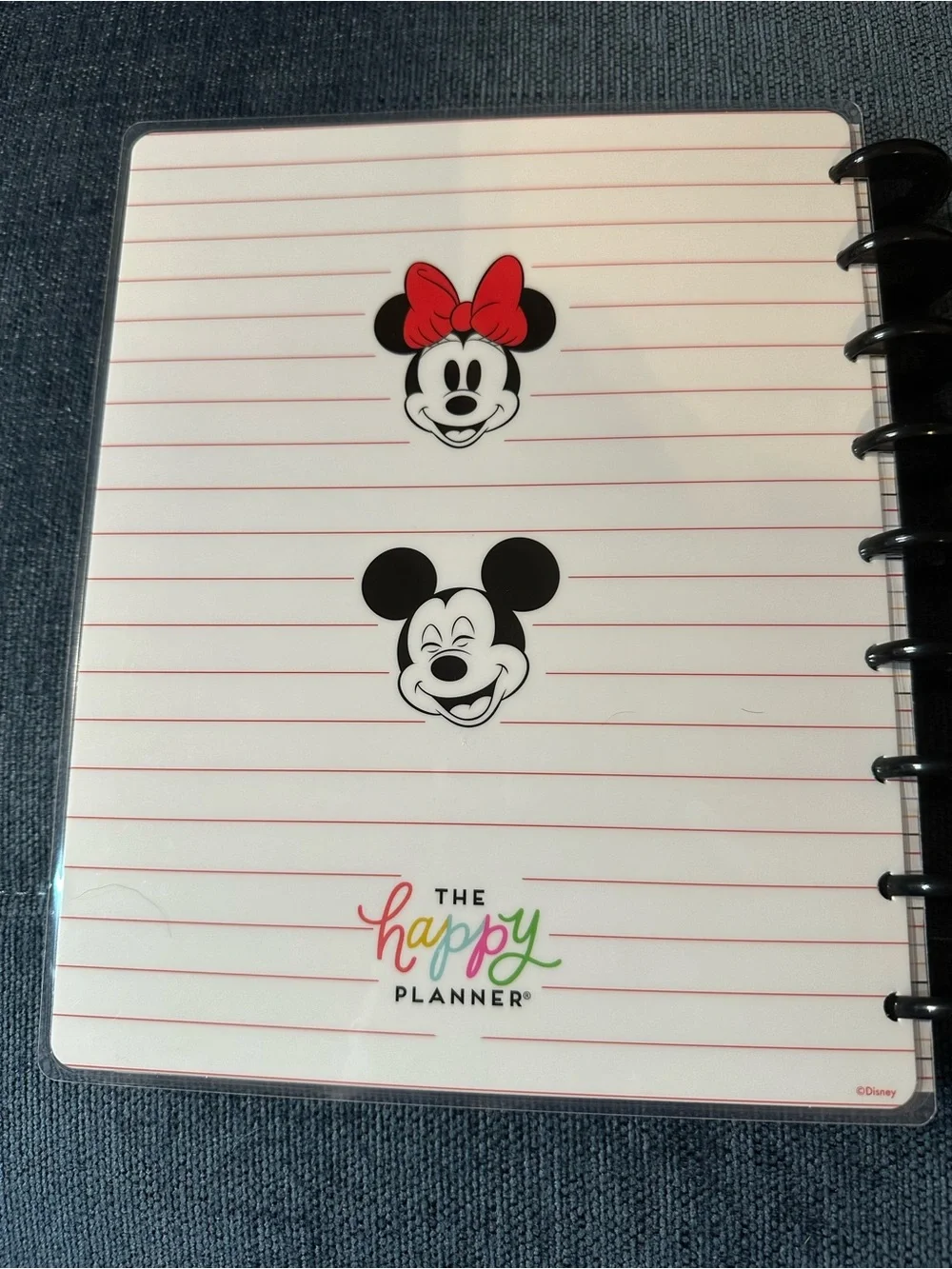 Happy Planner Classic Size Disney Minnie & Mickey Guided Journal